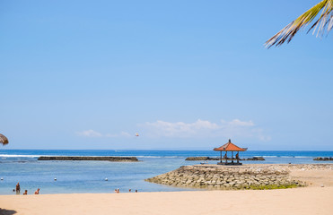 Gazebo with ocean views on Bali