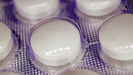 Blister de pastillas para paliar el dolor o curar enfermedades