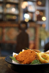Fish and chips , british food
