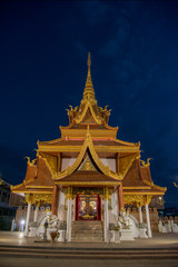 Naklejka premium THAILAND PHRAE CITY PILLAR SHRINE