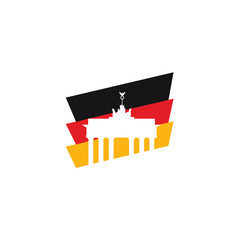 Brandenburg Gate flat icon © Anjar G