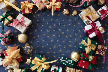 Viele kleine Geschenke zu Weihnachten