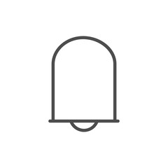 bell ring icon vector illustration