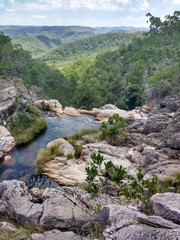 river in mountains