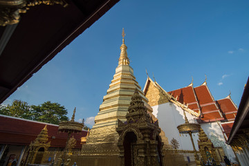 Fototapeta premium THAILAND PHRAE WAT PHRA THAT CHO HAE TEMPLE