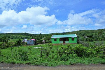 Insel Madagaskar in Afrika im Sommer