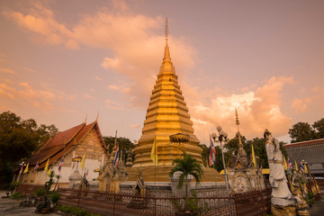 THAILAND PHRAE WAT PHRA THAT CHOM CHAENG