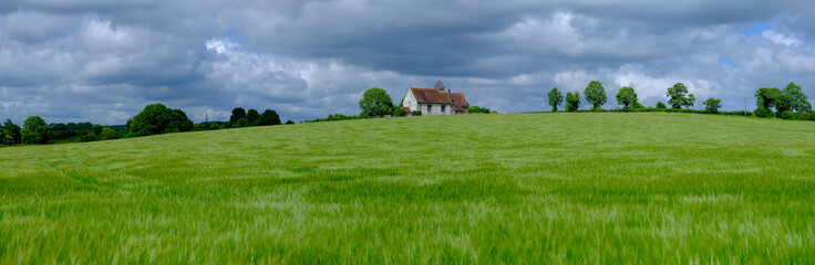 St Hubert's Church, Idsworth in the South Downs National Park, Hampshire, UK