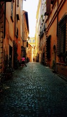 Small street in Rome