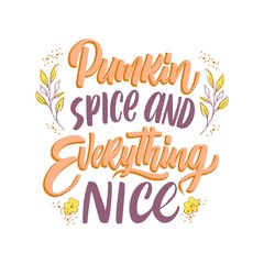 Hand drawn Thanksgiving typography poster. Celebration quote 