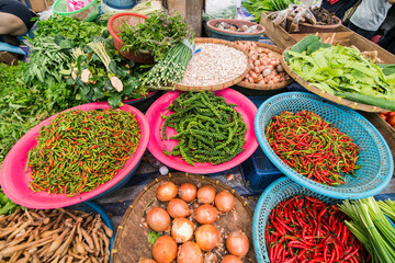 THAILAND PHRAE FOOD MARKET PEPER
