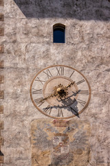 Old Clock in a Tower
