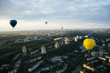 Aerial View Of Vilnius.