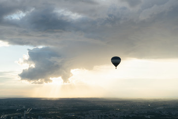 Aerial View Of The Woods.