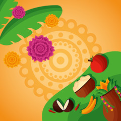 happy onam festival celebration