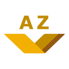 Glossary with book. Flat design. Vector Illustration on white background