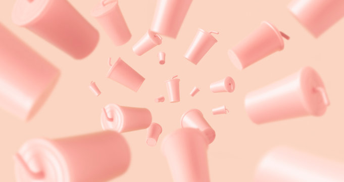 MIlk shake /soda drink.
