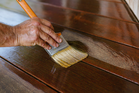 Hand with Paintbrush