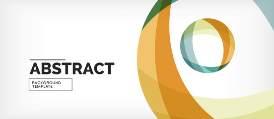 Colorful wave lines abstract background, color line for business or techno presentation