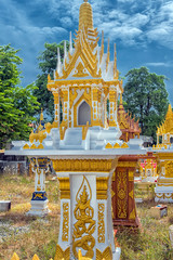 spirit houses  in a special shop