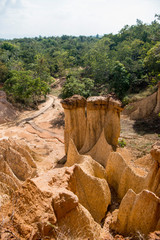 THAILAND PHRAE PHAE MUANG PHI LANDSCAPE