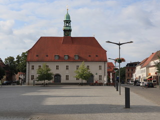 Obraz premium Das Rathaus in Finsterwalde