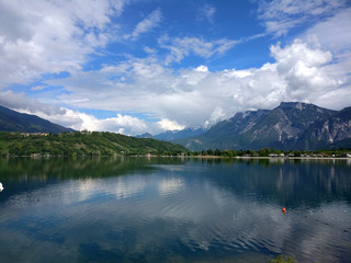 Fototapeta premium Caldonazzo Lake