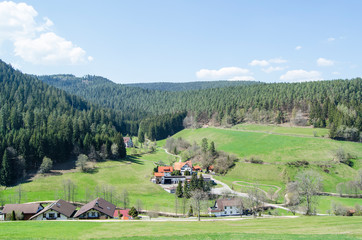 village in the mountains