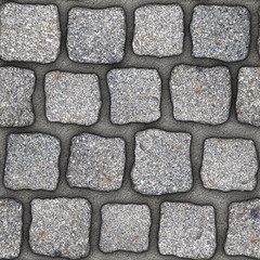 S138 Seamless texture - cobblestone pavers