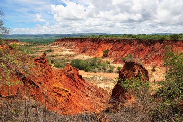 tsingi rouge nationalpark in afrika auf madagaskar