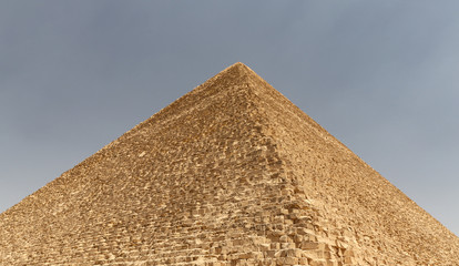 Fototapeta na wymiar Great Pyramid of Giza in Giza Pyramid Complex, Cairo, Egypt