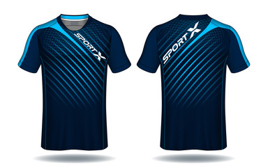 Soccer jersey template.sport t-shirt design.	