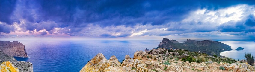 Fototapeta na wymiar Formentor Cape in majorca