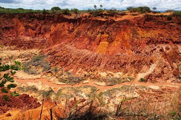 tsingi rouge nationalpark in afrika auf madagaskar