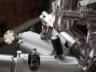 Fototapeta na wymiar Mass Spectrometer in a laboratory close-up