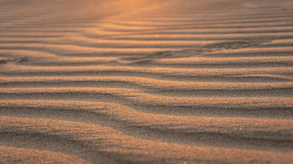 Desierto y dunas en Ica, Perú