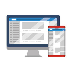 social media network chatting cartoon