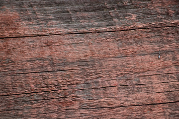 Fototapeta premium Vintage worn wood grain texture background surface