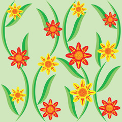 seamless floral pattern