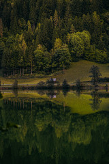 AUSTRIA GREEN LAKE REFLECTION MINIMAL