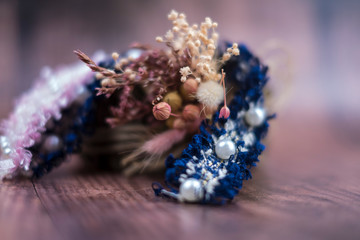 brooch isolated,textile brooch ,accessory isolated