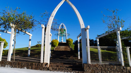 bridge over the river