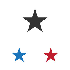 Obraz premium Star vector icon