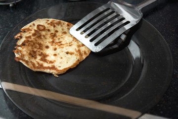 pancakes on plate - 281138435