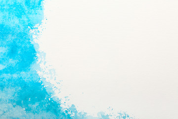 Texture of paper with paint, closeup