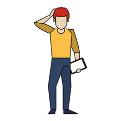 social media network chatting cartoon