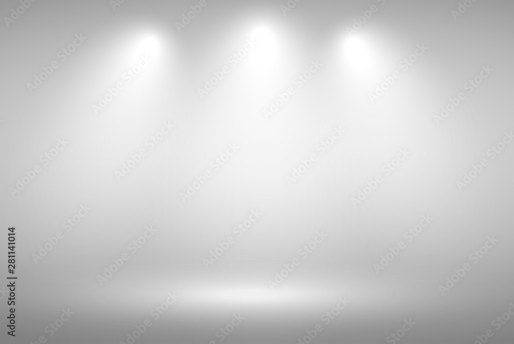 Poster abstract gray background. grey gradient background blank trade show booth for designers. background 