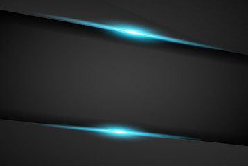 black background overlap dimension grey vector illustration message board for text and message design modern website