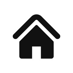 Home vector icon in modern design style for web site and mobile app