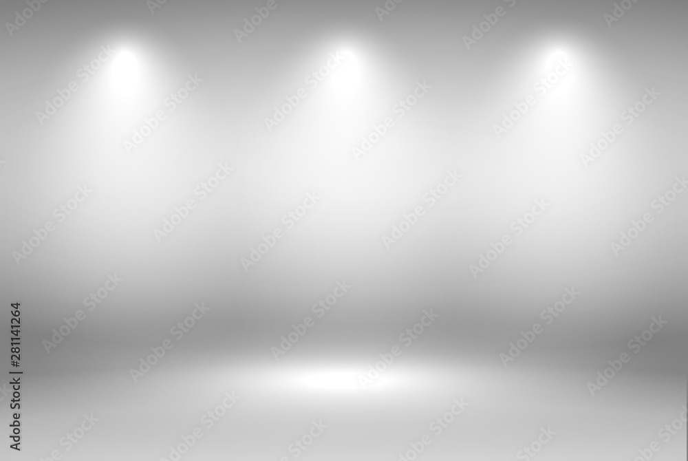 Poster abstract gray background. grey gradient background blank trade show booth for designers. background 